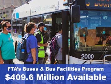 FY21 Bus Program supports efforts to  modernize fleets & better connect riders  to opportunities