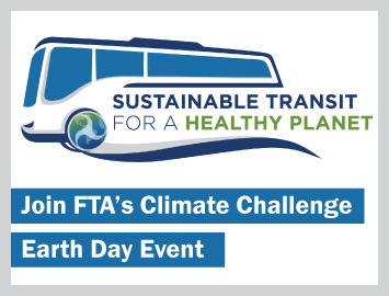 Register for this 4/22 session to learn more, celebrate transit agencies taking bold actions to achieve their climate goals