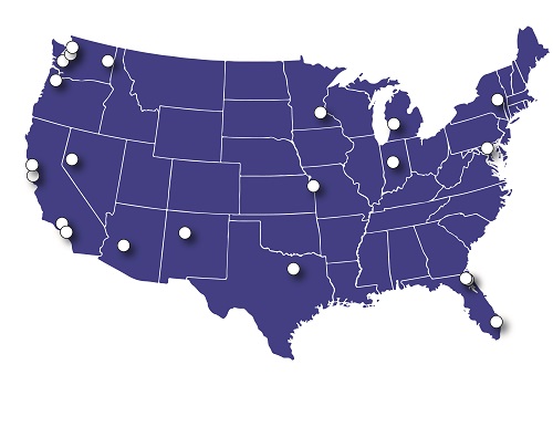 Map of CIG allocations