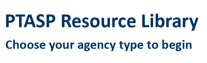 PTASP Resource Library