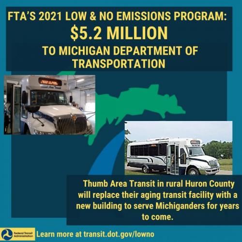Thumb Area Transit in rural Huron County will replace their aging transit facility with a new building to serve Michiganders for years to come.