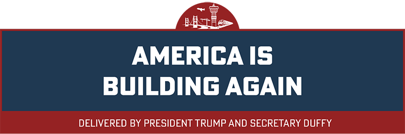 America Is Building Again Press Release Banner
