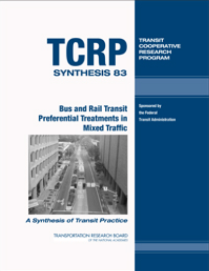 Transportation Cooperative Research Program (TCRP)