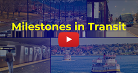 Milestones in transit
