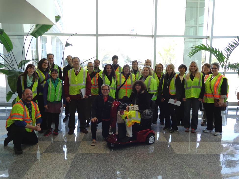 Ohio Pedestrian and Bicycle Safety Assessment led by the FHWA and joined by the FRA, FTA, FMCSA, and others stakeholders to improve collaboration and identify solutions and challenges associated with pedestrian and bicycle safety.