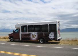 Lummi Tribe Transit bus
