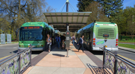 U.S. Department of Transportation Announces $77 Million to Expand Bus Rapid Transit Service in Eugene, Oregon U.S. Department of Transportation Announces $77 Million to Expand Bus Rapid Transit Service in Eugene, Oregon