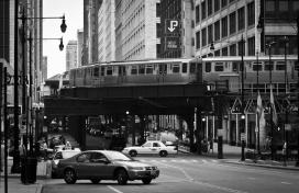Franck Vervial on Flickr Chicago El train