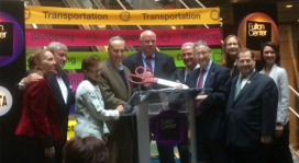 U.S. Department of Transportation Celebrates Opening of Landmark Fulton Center Transit Station in Lower Manhattan U.S. Department of Transportation Celebrates Opening of Landmark Fulton Center Transit Station in Lower Manhattan