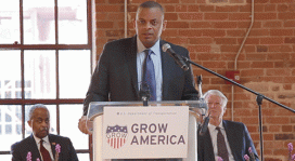 U.S. Transportation Secretary Foxx Calls for Transportation Investment During Visit to Durham, NC U.S. Transportation Secretary Foxx Calls for Transportation Investment During Visit to Durham, NC