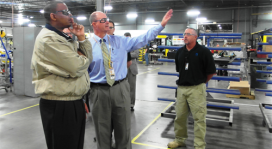 U.S. Transportation Secretary Foxx Calls for Transportation Funding During Tour of NABI Bus Manufacturing Facility U.S. Transportation Secretary Foxx Calls for Transportation Funding During Tour of NABI Bus Manufacturing Facility