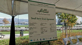 U.S. Department of Transportation Announces $81 Million to Bring Bus Rapid Transit Service to East Bay Area U.S. Department of Transportation Announces $81 Million to Bring Bus Rapid Transit Service to East Bay Area
