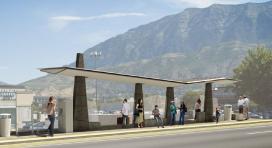 Rendering of BRT station