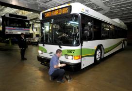 Stark Area Regional Transit Authority (SARTA) low-no bus SARTA fuel cell bus