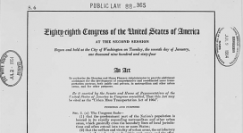 Federal Transit Administration Celebrates 50th Anniversary Federal Transit Administration Celebrates 50th Anniversary
