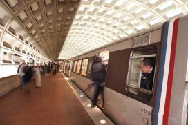 Courtesy WMATA Photographer Larry Levine WMATA Metrorail Platform